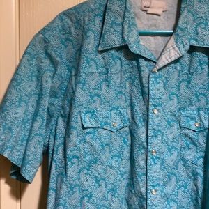 Vintage looking Wrangle Pearl Snap